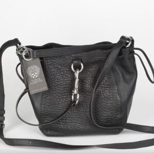 NWOT Vince Camuto Crossbody Leather Black Bag ⭐️
